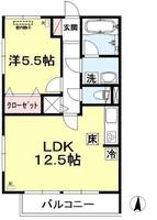 物件の間取り画像