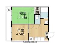 東京都墨田区石原4丁目の賃貸マンションの間取り