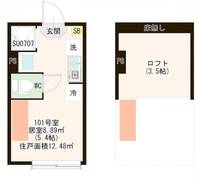 物件の間取り画像