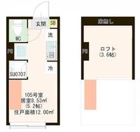 物件の間取り画像