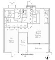 物件の間取り画像