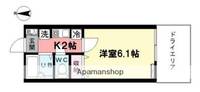 東京都杉並区上井草2丁目の賃貸アパートの間取り
