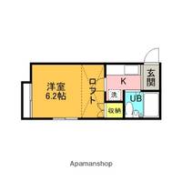 東京都武蔵野市吉祥寺南町4丁目の賃貸アパートの間取り