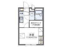 レオパレスTSの間取り