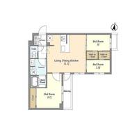 アジールコート練馬中村橋の間取り