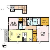 メゾンホーリーの間取り