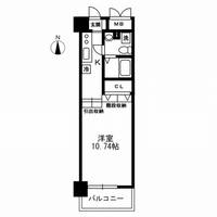 レジディア上野御徒町の間取り