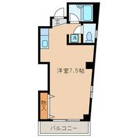 東京都荒川区南千住5丁目の賃貸アパートの間取り