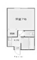東京都江東区白河2丁目の賃貸マンションの間取り