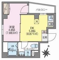 物件の間取り画像