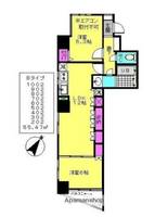 東京都北区滝野川3丁目の賃貸マンションの間取り