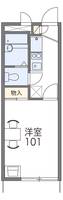 レオパレス上水桜の間取り