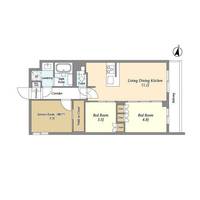 アジールコート練馬中村橋の間取り