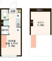 物件の間取り画像