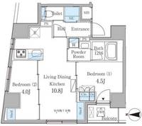 物件の間取り画像