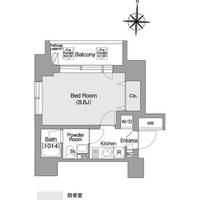 コンフォリア・リヴ森下MUTIOの間取り