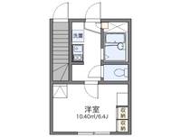 レオパレスサニーコートの間取り