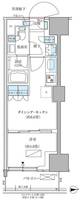 パークアクシス品川天王洲アイルの間取り