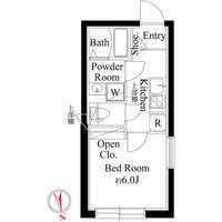 ルーム馬込の間取り