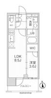 シーズンフラッツ新御徒町イーストの間取り