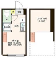 物件の間取り画像