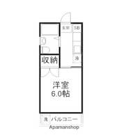 東京都品川区南品川2丁目の賃貸マンションの間取り