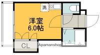 東京都調布市佐須町3丁目の賃貸アパート101の間取り