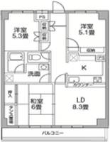 物件の間取り画像