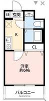 コムネット東府中106の間取り