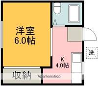 東京都狛江市西野川1丁目の賃貸アパートの間取り