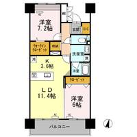 ロイヤルパークス若葉台の間取り