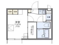 レオパレスクレールの間取り