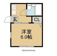入山コーポの間取り