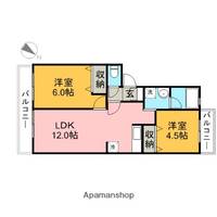 物件の間取り画像