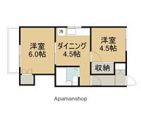 アーク林間402の間取り