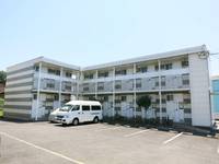 レオパレスサンスクリットササBの外観