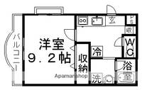 神奈川県相模原市中央区上溝3丁目の賃貸マンションの間取り