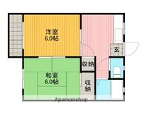 三和ハイツ202の間取り