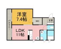 ノーブル ダーチャの間取り