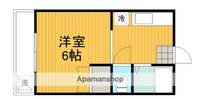 神奈川県相模原市南区東林間4丁目の賃貸アパートの間取り