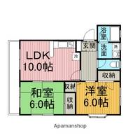 神奈川県相模原市中央区清新2丁目の賃貸マンションの間取り