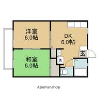第3サニーハイツ203の間取り