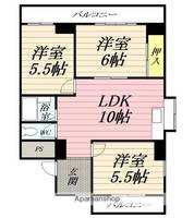 浜田ビル301の間取り