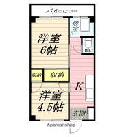 岸マンションの間取り