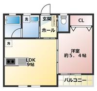 物件の間取り画像