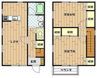 物件の間取り画像