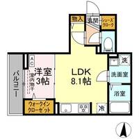 D PAINA 宿河原七丁目の間取り