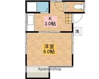 第2池武屋荘101の間取り