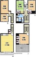 物件の間取り画像