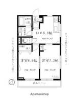 コートアダージオA棟の間取り